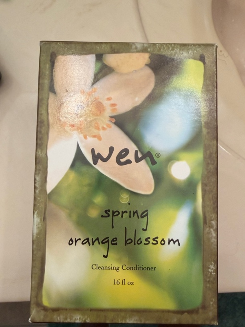 WEN Spring Orange Blossom Cleansing Conditioner - Green/White